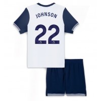 Billiga Tottenham Hotspur Brennan Johnson #22 Barnkläder Hemma fotbollskläder till baby 2024-25 Kortärmad (+ Korta byxor)